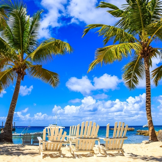 Paradiesischer Strand auf Isla Saona; Copyright Maciej Czekajewski